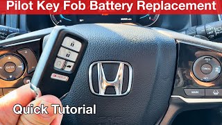 2020 Honda Pilot How to Replace Key Fob Battery [upl. by Wauters557]