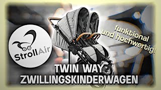 StrollAir  TWIN WAY ZWILLINGSKINDERWAGEN [upl. by Hajar]