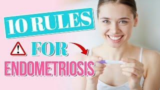 Getting pregnant with endometriosis ✅  10 TIPS  Dont Break These Rules 😱 [upl. by Rosenfeld]