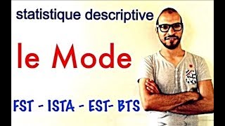 statistique descriptive 9  le mode quot variable qualitative et quantitative discrètequot [upl. by Mischa]