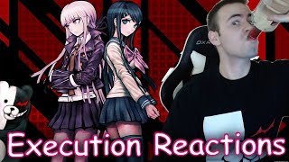 Danganronpa All Deaths and Executions Reactions  Body Discovery DR Trigger Happy Havoc [upl. by Star670]