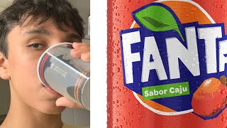 EXPERIMENTEI A FANTA CAJU… E FICOU BOOOOOOAAAAAA  JOÃOGAMER PTBR [upl. by Nnayllehs]