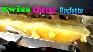 Swiss Cheese Raclette Cheese Street Food in Borough Market London [upl. by Tabor404]