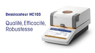 HC103 Moisture Analyzer FR [upl. by Anib960]