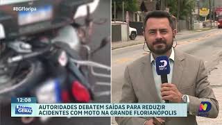 MP de SC debate medidas para reduzir acidentes com motos em Florianópolis [upl. by Lorelle]