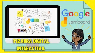 Google Jamboard una pizarra digital interactivaCLASES VIRTUALES [upl. by Naxela]