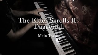 TES II Daggerfall Main Theme Piano Cover by REKFEL [upl. by Chelsy]