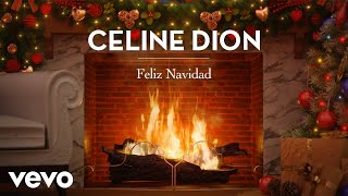 Céline Dion  Feliz Navidad Official These Are Special Times Yule Log [upl. by Vlada]