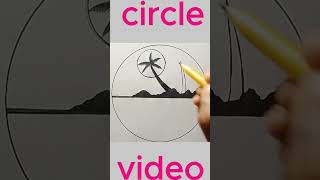 circle drawing circle wali drawing 2024 drawing shorts youtubeshorts [upl. by Aerdna]