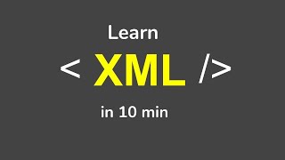 What is XML  XML Beginner Tutorial  Learn XML with Demo in 10 min [upl. by Mcnamee873]