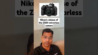 Nikons release of the Z50II mirrorless camera shorts [upl. by Ailongam]