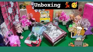 unboxing video Barbie doll video anytime doll video episode135 [upl. by Intruoc]