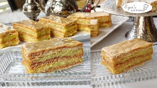 Millefeuille Tunisien Maison  ملفاي تونسي مثل المحلات في المنزل [upl. by Nauqit]