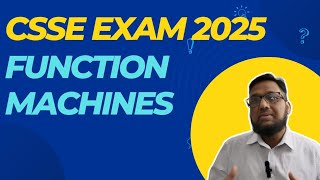 CSSE 11 Exam Revision 2025  CSSE Exam Style Questions for Function Machine  value x  Part 3 [upl. by Dell868]