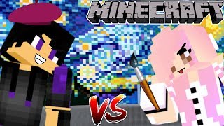 HUSBAND VS WIFE ART BATTLE  DRAW MY THING MINECRAFT [upl. by Madonia958]