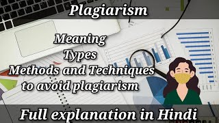 PLAGIARISM AND ITS TYPES  TECHNIQUES TO AVOID PLAGIARISM  RESEARCH METHODOLOGY  DIALECTICAL GIRL [upl. by Jarek]