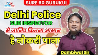 Delhi police sub Inspector से जानिए कितना आसान है नौकरी पाना motivation ssccgl sscdream inspect [upl. by Eilesor]