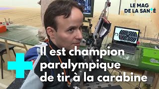 Champion de paratir Cédric Fevre vise lor  Le Magazine de la Santé [upl. by Inez]