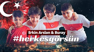 Erkin Arslan amp Buray  HerkesGörsün Official Music Video [upl. by Okwu]