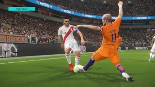 PERÚ VS HOLANDA  PARTIDO AMISTOSO MUNDIAL RUSIA 2018 SIMULACIÓN [upl. by Nap]