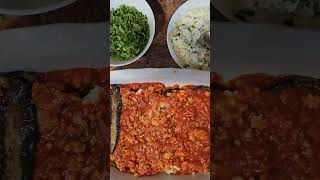 Eggplant lasagna lasagna Eggplants reels food delicius youtube subscribe foodie love [upl. by Borszcz]