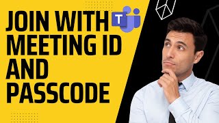 How to Join Teams with Meeting ID and Passcode [upl. by Erodavlas]