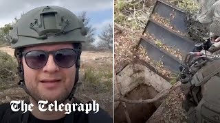 Telegraph Exclusive Hezbollah tunnel found 100m from UN base [upl. by Erdnaed891]