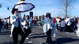 Sophistacats at Houma Mardi Gras Parade Sunday 2011 [upl. by Encrata]