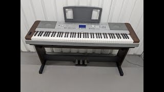 Yamaha DGX640 digital piano keyboard arranger stock number 24261 [upl. by Caton940]