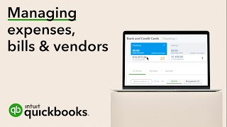 Tracking Spending Manage Your Expenses Bills amp Vendors  QuickBooks Training Webinars 2019 [upl. by Vanthe]