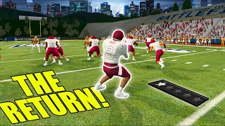 BEST HIGH SCHOOL FOOTBALL PLAYER IN THE NATION IS BACK NCAA 14 REVAMPED ROAD TO GLORY EP 1 [upl. by Areik]