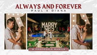 Rustic Garden Proposal  Wedding Proposal  M Proposals MNL  Manila Philippines [upl. by Anahcra861]