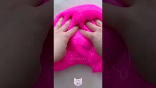 Storebought Slime ASMR 💕 Jiggly Stretchy Pink Barbie Slime [upl. by Conchita]