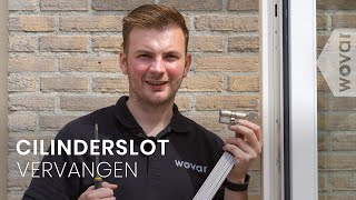 Hoe vervang je een cilinderslot  Cilindersloten vervangen [upl. by Dymphia]