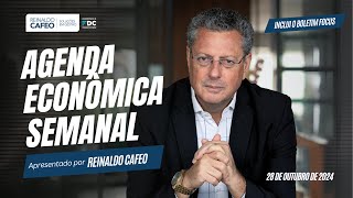 Agenda econômica semanal  28 de outubro  Com dados do Boletim Focus [upl. by Ecertal627]