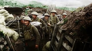 WW1 in Colour  Battle of Cambrai Colorized History [upl. by Onateag]