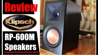 Review Klipsch RP600M Speakers [upl. by Nonnahs379]