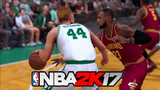 Can The White Mamba quotBrian Scalabrinequot Defeat Lebron James NBA 2K17 Challenge [upl. by Anayaran10]