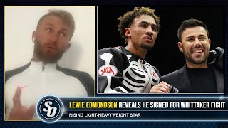 BEN SHALOM PLAYING GAMES  Lewie Edmondson SIGNED CONTRACT for Ben Whittaker fight [upl. by Schlesinger524]