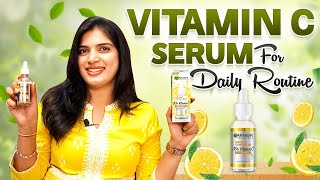 Garnier Vitamin C Serum Review  deeptinallamothu [upl. by Petula]