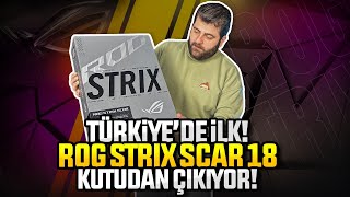 TRde ilk ROG Strix Scar 18 kutudan çıkıyor ROG CES 2024te neler tanıttı [upl. by Eimot]