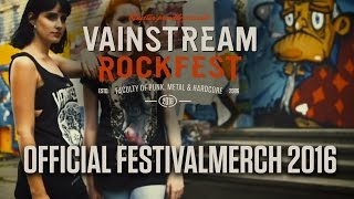 Vainstream 2016  Official Festival Merchandise [upl. by Lorrin]