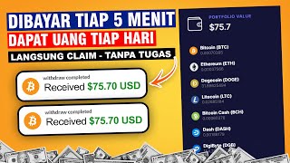 LANGSUNG DIBAYAR CLAIM DOLAR TIAP 5 MENIT MODAL HP TANPA TUGAS  CARA DAPAT UANG DARI INTERNET [upl. by Asaret]