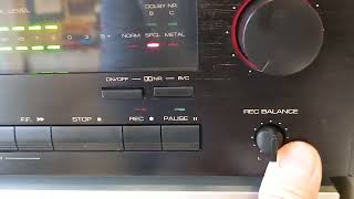 Rotel RD945AX Stereo cassette deck demonstration [upl. by Barbuto]