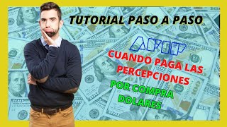 🔥 Cuándo DEVUELVE la AFIP el impuesto por compra en dolares 2024 🤑 ✅Tutorial paso a paso✅ [upl. by Baxter192]