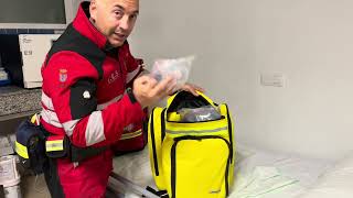 MOCHILA AMPLIA EMERGENCIAS SOPORTE VITAL AVANZADORescateEmergencias UrgenciasEmergency Elitebags [upl. by Stafani]