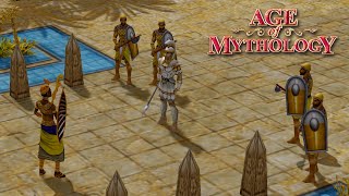 Ancient Relics of Egypt  Age of Mythology Extended  The New Atlantis Campaign Titan Difficulty [upl. by Ellinej]