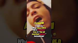 When Juice WRLD Did A Freestyle Over A quotThe AllAmerican Rejectsquot Instrumental quotGives You Hellquot [upl. by Dyrrej]