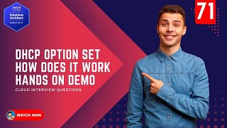 71 How to create a DHCP OptionSet and Work with DHCP in AWS with Demo [upl. by Oliy]