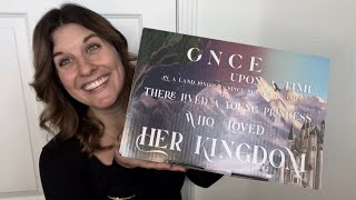 Throne of Glass Acrylipics Special Edition Unboxing [upl. by Tnek697]